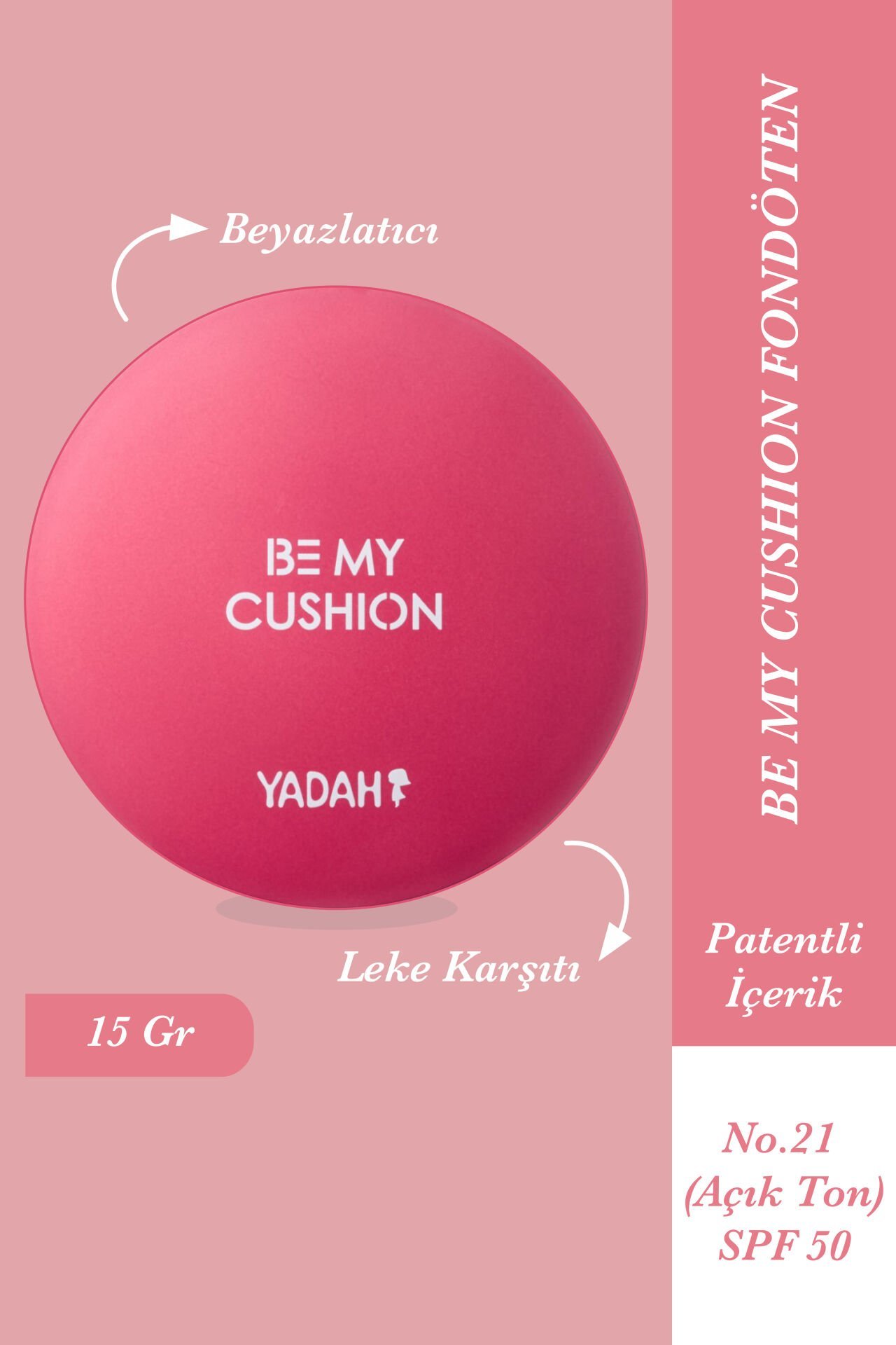 Cushion Fondöten No.21 (Beyaz Ten)