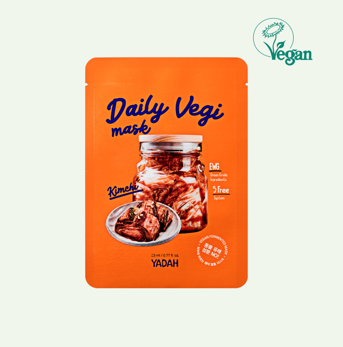 YADAH DAILY VEGI MASK - KIMCHI