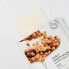 Natto Kollajen İçeren Konsantre Kağıt Maske - Sıkılaştırıcı