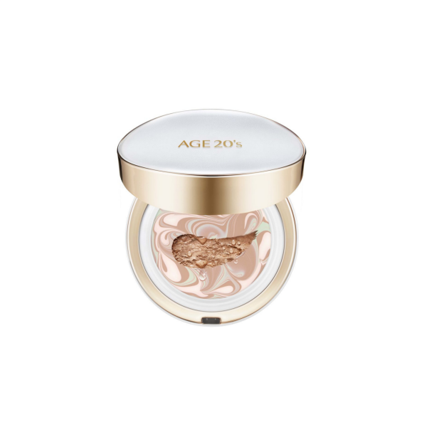 AGE 20'S Uzun Süre Kalıcı ve Sebum Dengeleyici Kompakt Fondöten (No.21) - Açık Ten