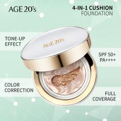 AGE 20'S Uzun Süre Kalıcı ve Sebum Dengeleyici Kompakt Fondöten (No.21) - Açık Ten