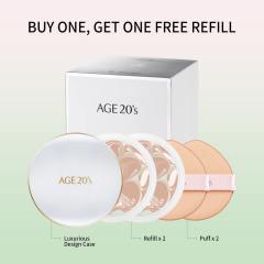 AGE 20'S Uzun Süre Kalıcı ve Sebum Dengeleyici Kompakt Fondöten (No.21) - Açık Ten