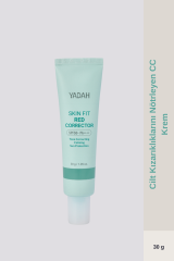 YADAH Skin Fit Renk Eşitleyici CC Krem - 30 gr RED CORRECTOR - KIZARIKLIK DÜZELTİCİ